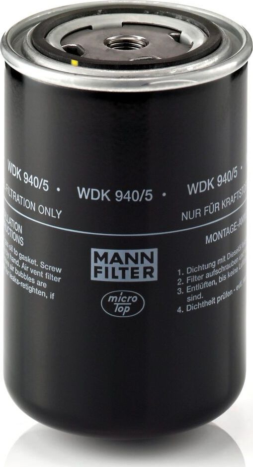 Топливный фильтр Mann-Filter. Артикул WDK 940/5