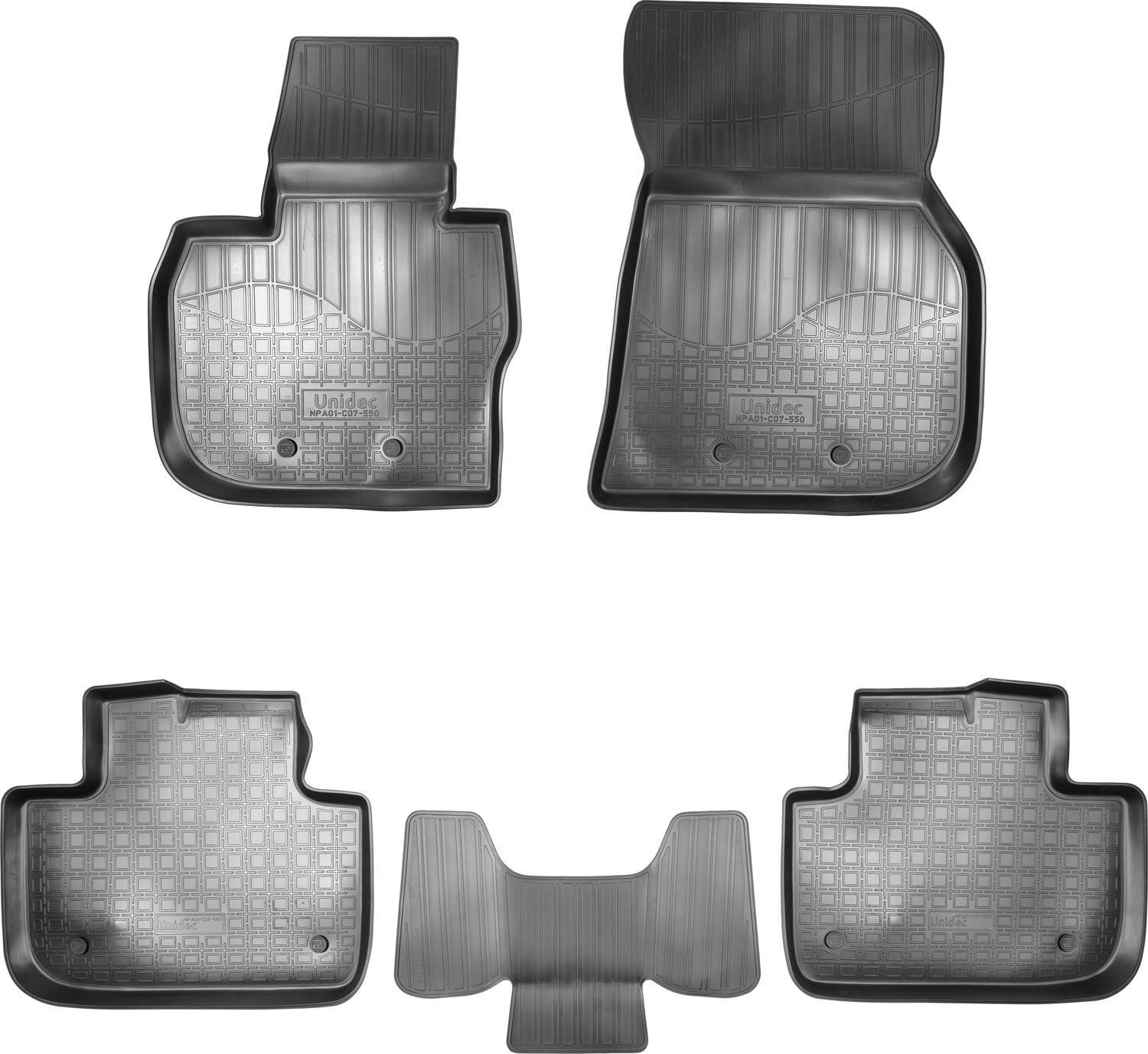 Коврики Норпласт для салона BMW X3 G01 2017-2026. Артикул NPA01-C07-550