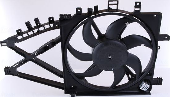 Вентилятор радиатора двигателя Nissens (полимерный материал) для Opel Combo C 2001-2012. Артикул 85190