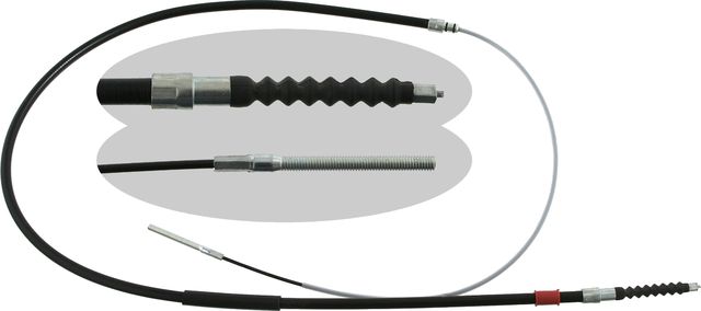 Трос ручника (тросик ручного тормоза) Febi Bilstein. Артикул 27472