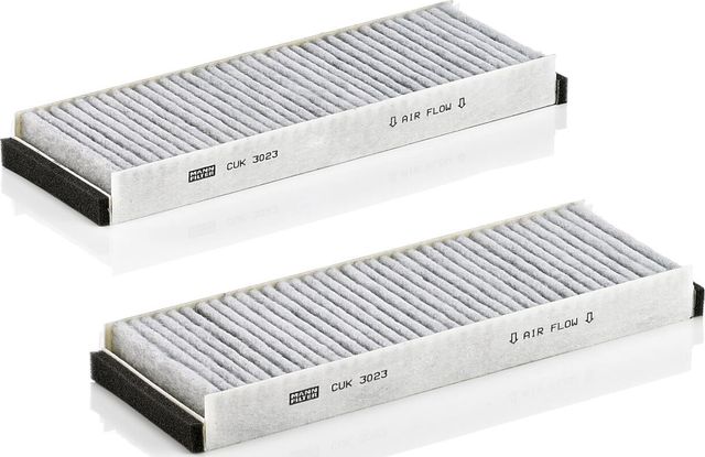 Салонный фильтр Mann-Filter для Audi R8 I (Typ 42) 2007-2015. Артикул CUK 3023-2