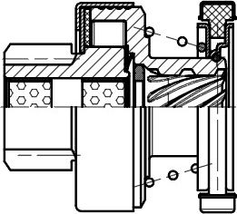 Бендикс стартера StartVOLT для Hyundai ix20 I 2010-2019. Артикул VCS 0841