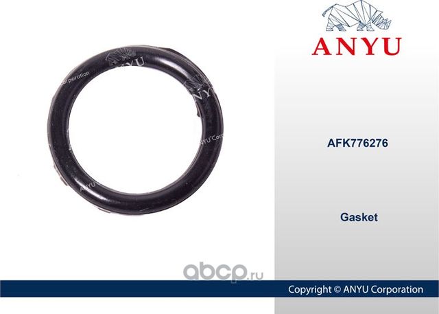Кольцо уплотнительное патрубка охлаждения (Anyu). Артикул AFK776276