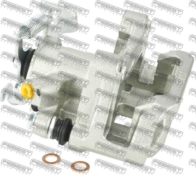 Тормозной суппорт Febest задний левый для Mazda 6 III (GJ) 2012-2026. Артикул 0577-GJRL