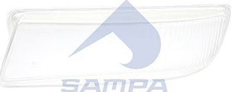 Стекло противотуманной фары Sampa левый для MAN TGS 2007-2026. Артикул 022.032