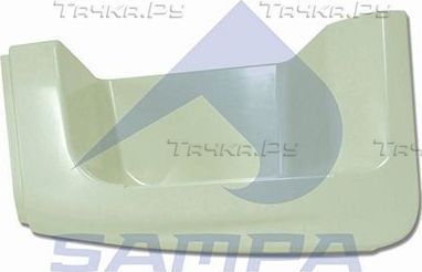 Пороги Sampa левый для DAF XF 95 1997-2006. Артикул 1850 0014