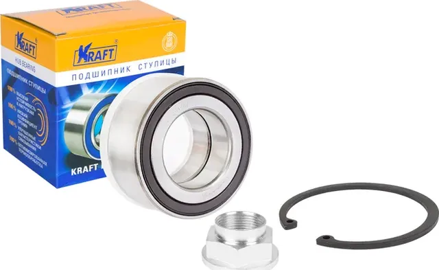 Подшипник ступицы передний (компл.) (Kraft). Артикул KT204607