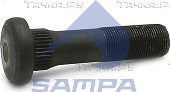 Шпилька колеса (болт ступицы) Sampa для DAF XF 95 1997-2002. Артикул 051.234
