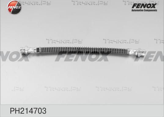 Тормозной шланг Fenox задний для Mitsubishi Galant VI 1987-1992. Артикул PH214703