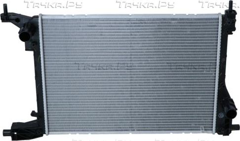 Радиатор охлаждения двигателя NRF (алюминий). Артикул 50033