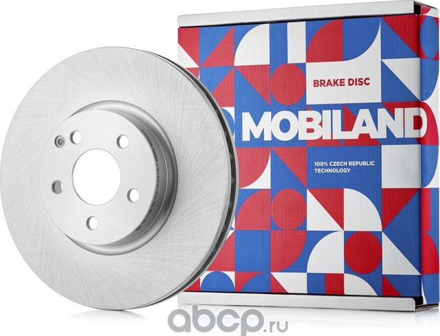 Диск тормозной передний вентилируемый D322мм MERCEDES-BENZ C-CLASS (W204) (Mobiland). Артикул 416110411