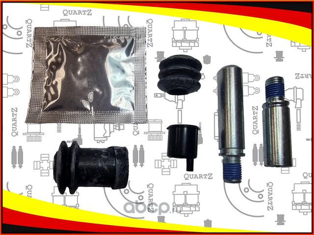 QZ814003 MAZDA 626 IV (GE) 1991.08> Ремкомплект направляющих Akebono (Quartz). Артикул QZ814003