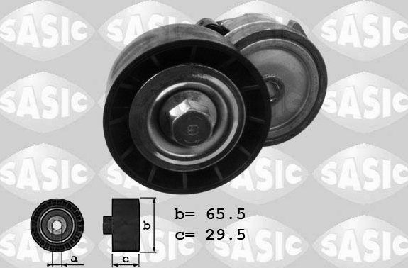 Натяжной ролик (натяжитель) приводного клинового зубчатого ремня Sasic для Fiat Coupe 1996-2000. Артикул 1626002