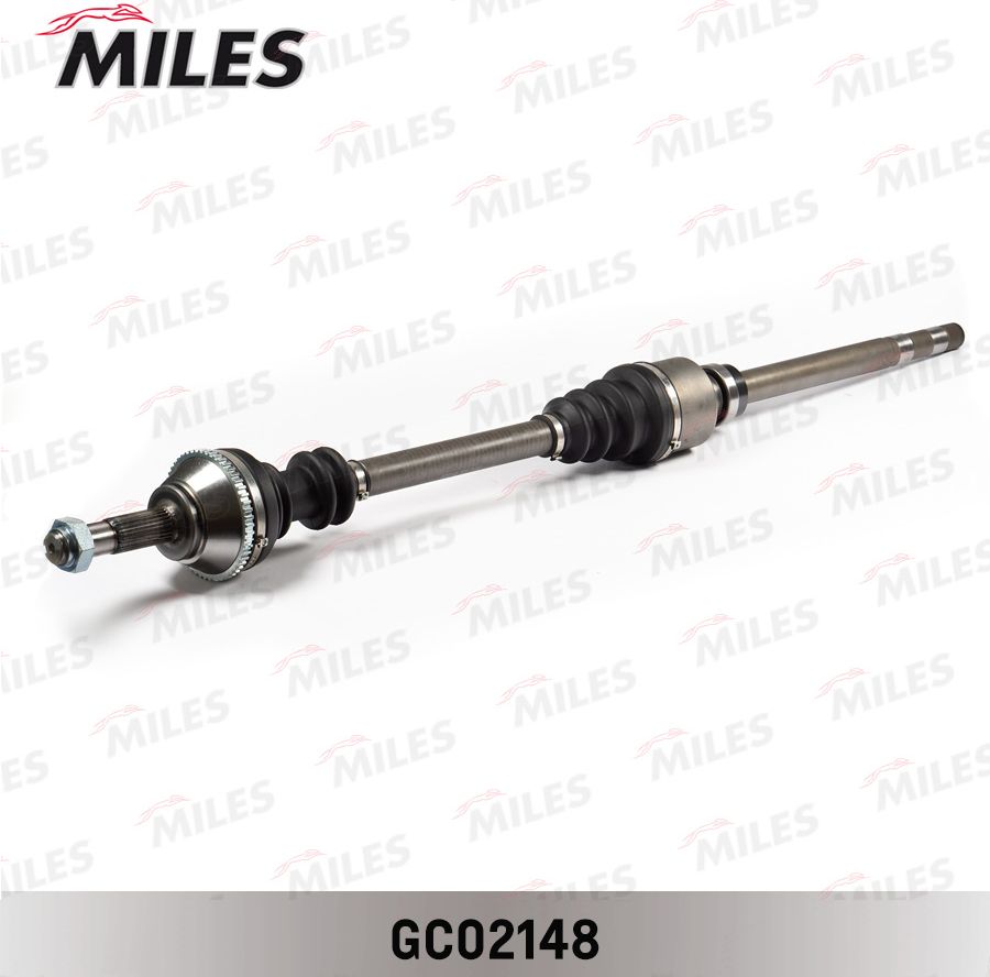 Полуось (привод в сборе, приводной вал) Miles. Артикул GC02148