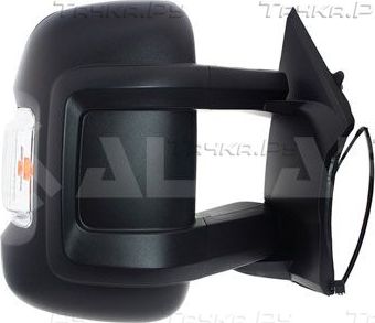 Зеркало боковое Alkar правое для Citroen Jumper II 2018-2026. Артикул 9230922