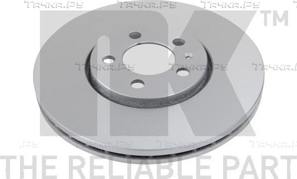 Тормозной диск NK передний для Skoda Fabia I 1999-2007. Артикул 314760