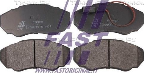 Тормозные колодки Fast. Артикул FT29107