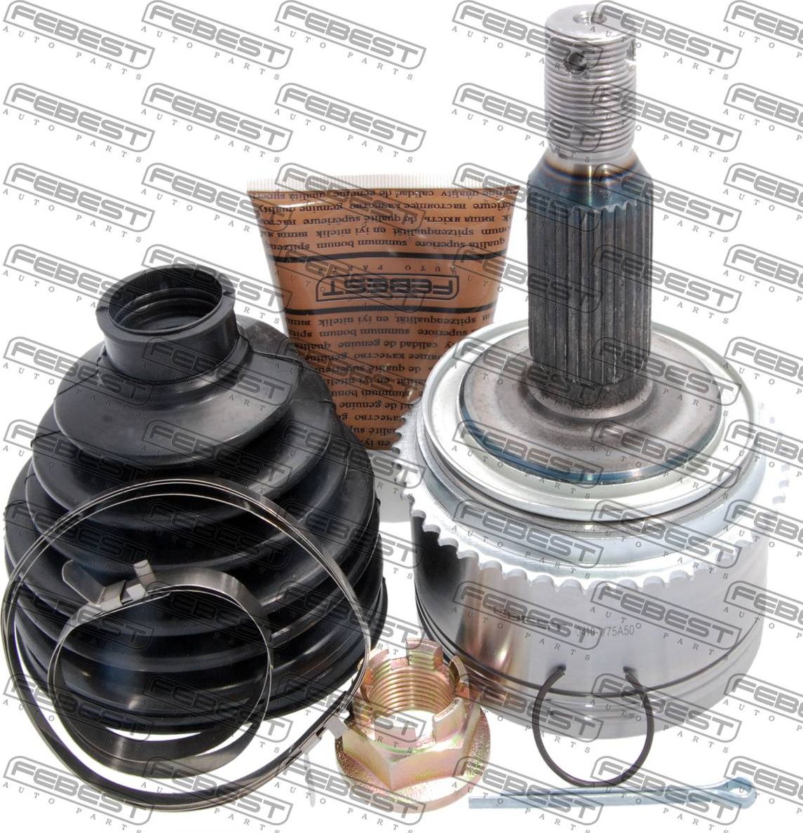 Шрус наружный (граната) Febest. Артикул 0410-V75A50