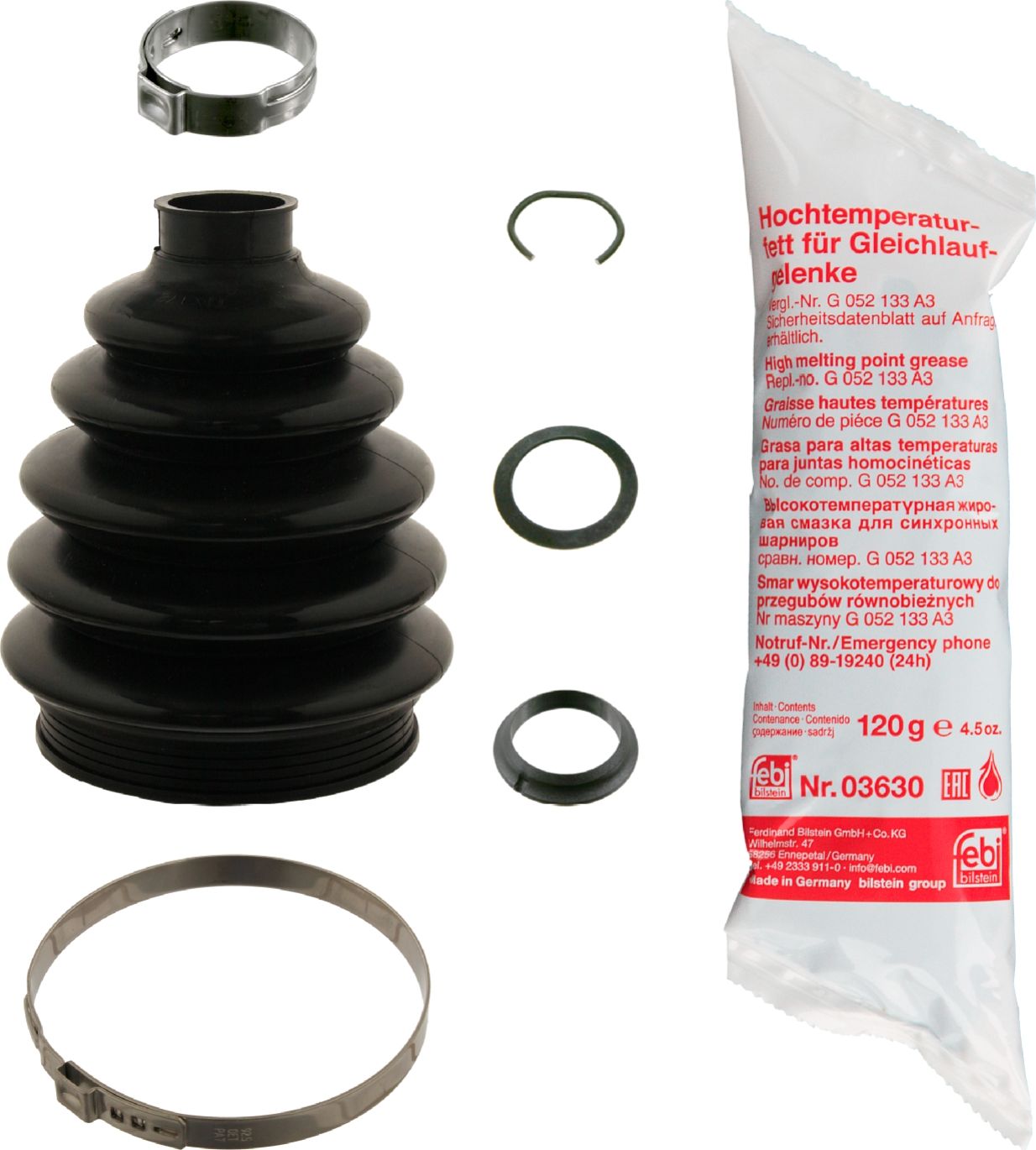 Пыльник ШРУСа наружный Febi Bilstein передний для Volkswagen Golf Plus I 2004-2013. Артикул 29609