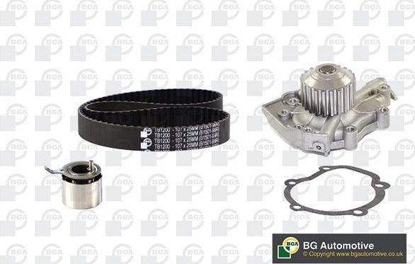 Помпа (водяной насос) с комплектом ремня ГРМ BGA. Артикул TB1200CPK