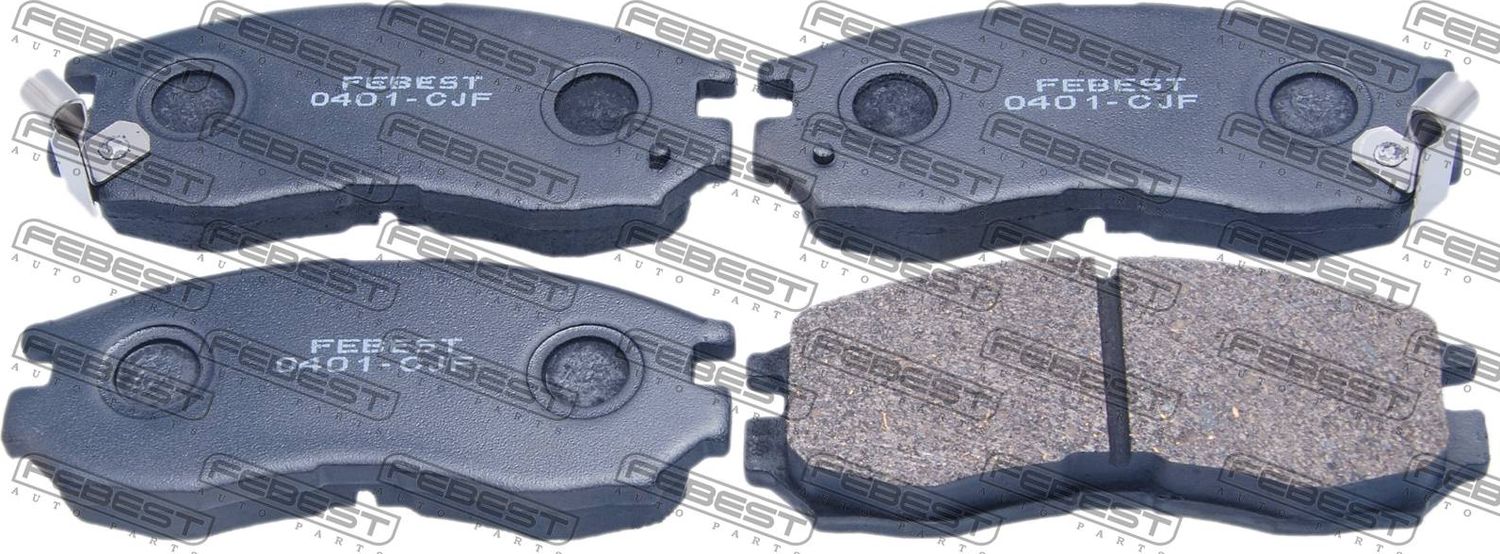 Тормозные колодки Febest. Артикул 0401-CJF