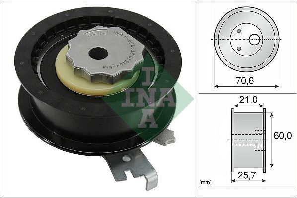 Натяжной ролик (натяжитель) ремня ГРМ Ina. Артикул 531 0882 10