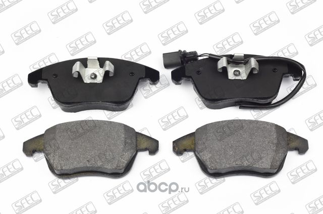 Тормозные дисковые колодки передние (Autosfec). Артикул BP902107