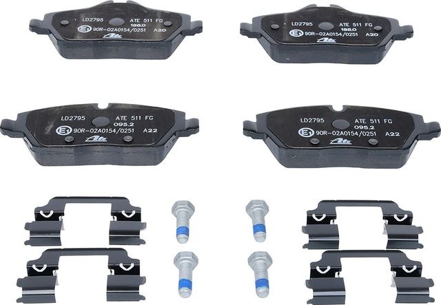 Тормозные колодки ATE Ceramic передние для MINI Hatch III (F55/F56) 2013-2026. Артикул 13.0470-2795.2