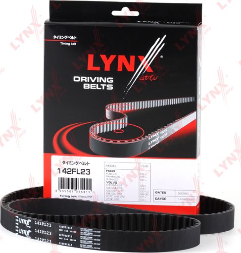 Ремень ГРМ LYNXauto для Volvo V70 I 1995-2000. Артикул 142FL23