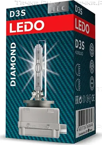Лампа D3S 5000К LEDO Diamond. Артикул 42302lxd