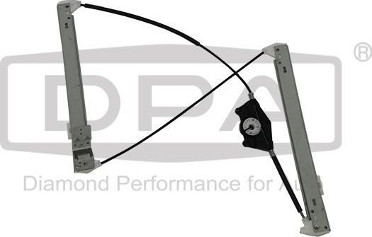 Стеклоподъемник DPA передний левый для Audi S4 III (B7) 2004-2008. Артикул 88370558402