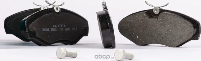 Колодки тормозные передние (Absel). Артикул RN420009