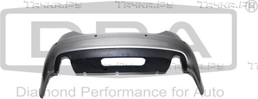 Бампер DPA задний для Audi S6 III (C6) 2006-2011. Артикул 88070735002