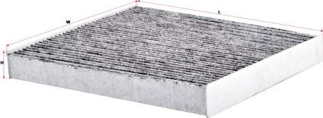 Салонный фильтр Sakura для Volvo XC90 II 2014-2026. Артикул CAC-24110