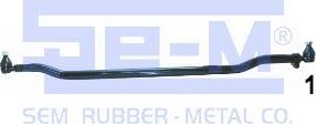 Рулевая тяга поперечная Sem Lastik для MAN F2000 1994-2000. Артикул 10136