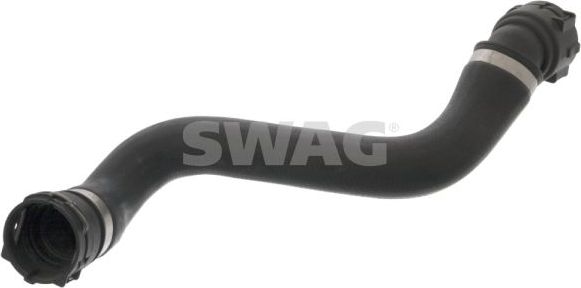 Патрубок радиатора (системы охлаждения) SWAG (EPDM (Этилен-пропиленовый каучук)) правый нижний для BMW 1 I (E82/E88) 2008-2013. Артикул 20 10 0615