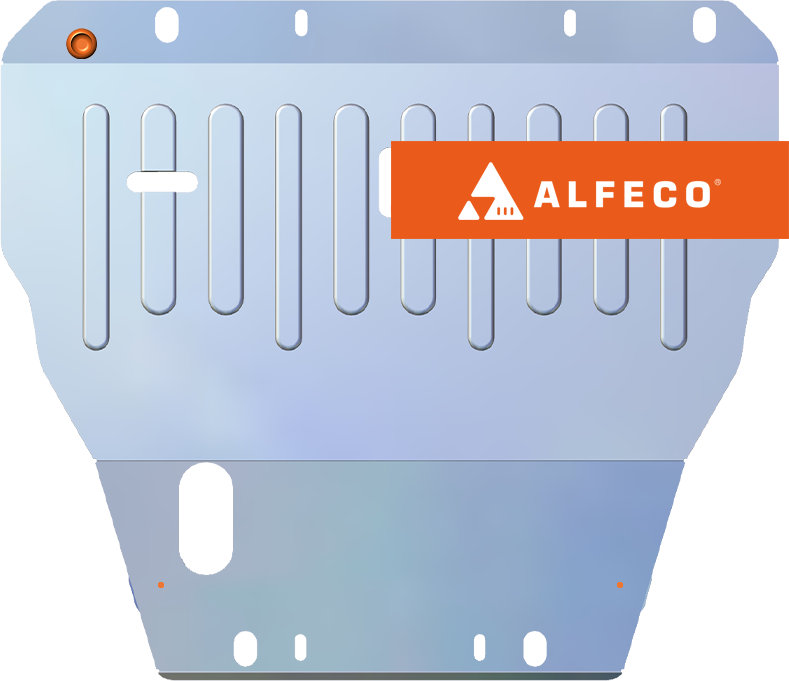 Защита алюминиевая Alfeco (4 мм) для картера и КПП Citroen Xsara Picasso 1999-2007. Артикул ALF.04.33AL4