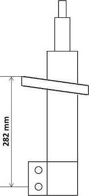 Амортизатор KYB (Каяба) Excel-G. Артикул 3348085