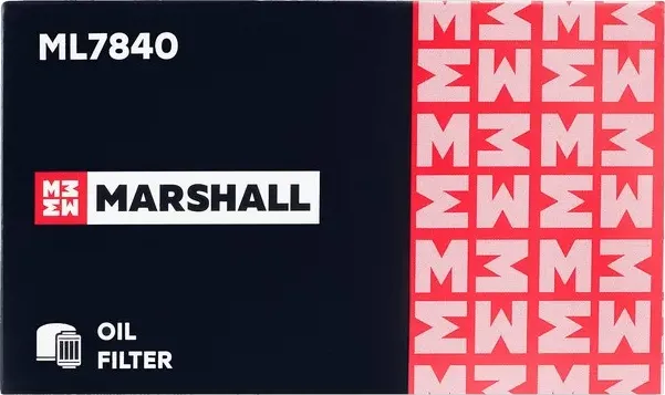 Фильтр масляный (Marshall). Артикул ML7840