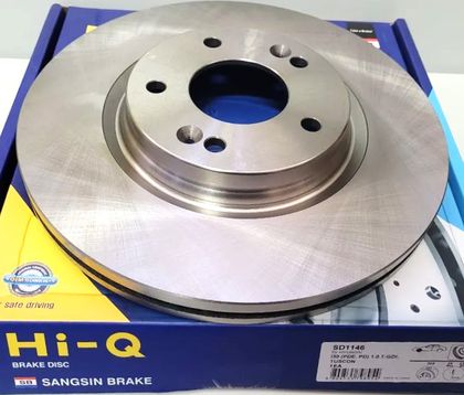 Тормозной диск Sangsin Hi-Q передний для Kia Cerato IV 2018-2024. Артикул SD1146