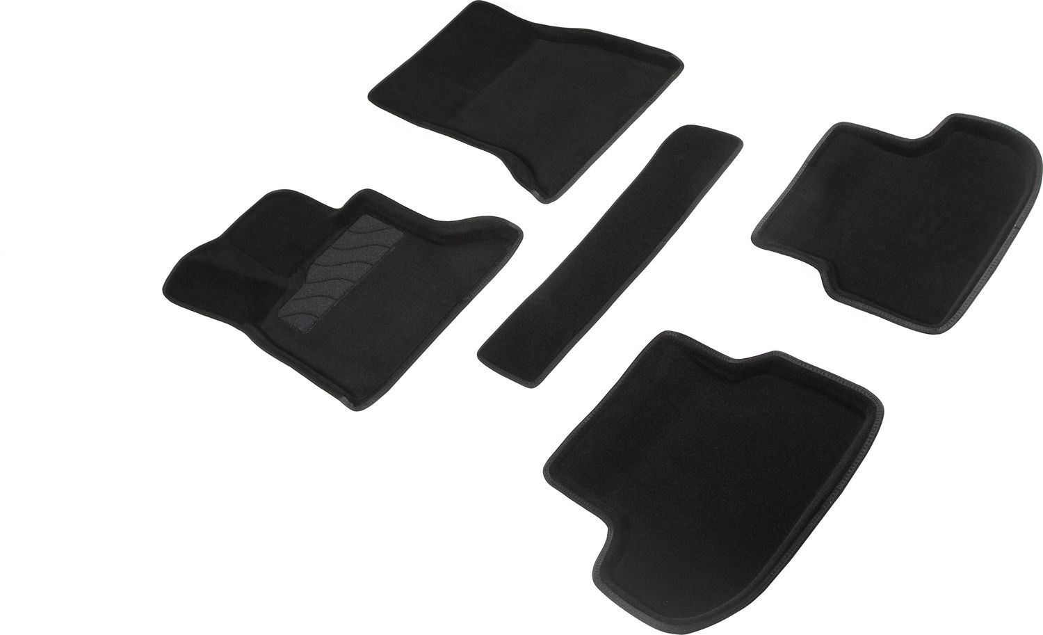 Коврики текстильные 3D Seintex для салона BMW 5-Серия F10 2013-2016. Артикул 89649