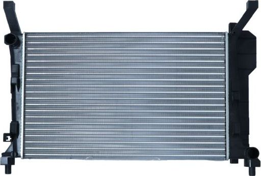 Радиатор охлаждения двигателя NRF (алюминий) для Mercedes-Benz A-Класс II (W169) 2004-2012. Артикул 53106A