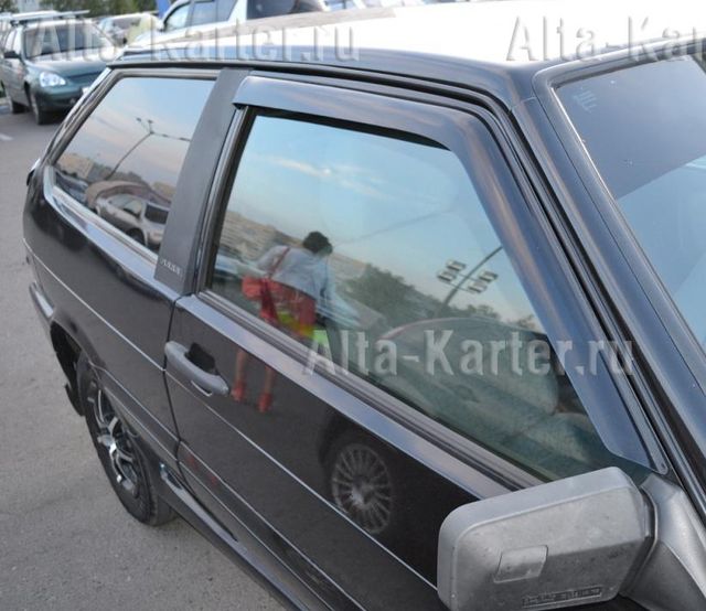 Дефлекторы Cobra Tuning для окон Lada (ВАЗ) 2108, 2113 1984-2003. Артикул B0002