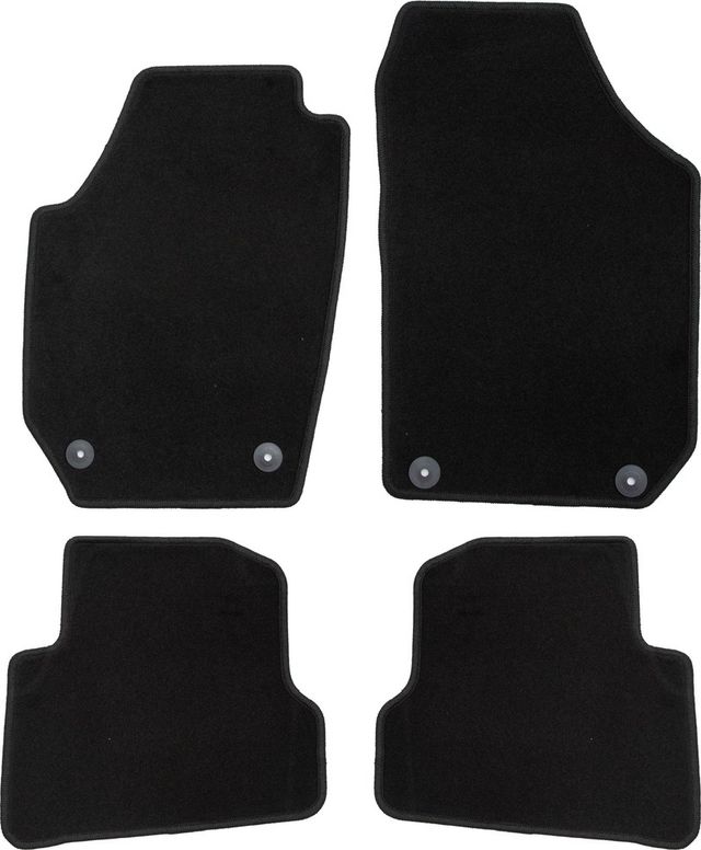 Коврики текстильные Klever Econom для салона Skoda Fabia Scout II хэтчбек 2007-2014. Артикул KLEVER01450601200k