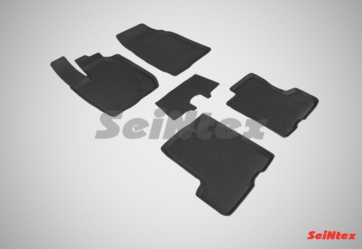 Коврики резиновые Seintex для салона Lada Xray 2016-2026. Артикул 87569