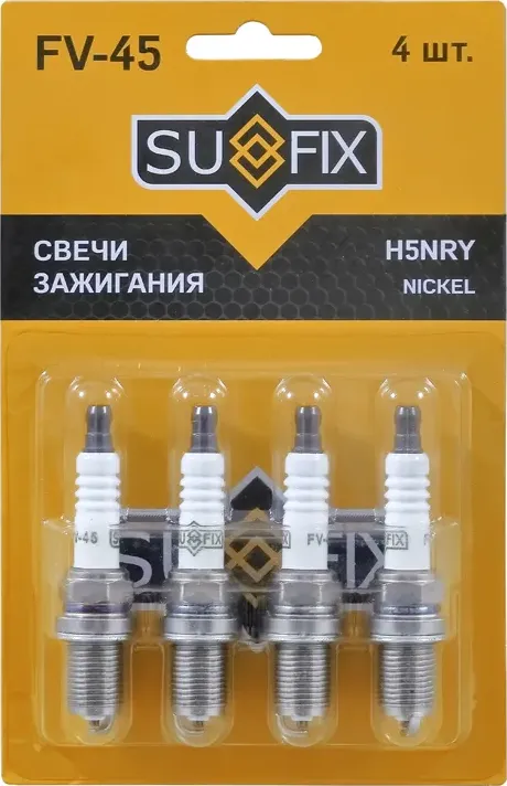 Свеча зажигания (Nickel) (Sufix). Артикул FV45