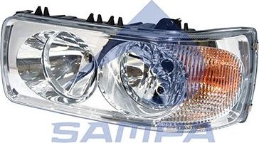 Фара передняя основная Sampa левая для DAF CF 85 2001-2013. Артикул 051.088