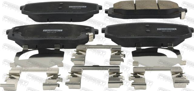 Тормозные колодки Febest. Артикул 2201-DL3F
