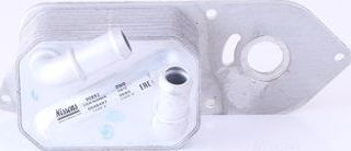 Радиатор масляный (маслоохладитель) для двигателя Nissens (алюминий). Артикул 90892