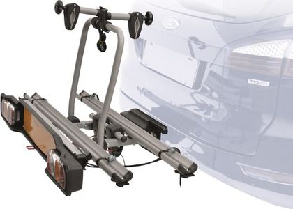 Автомобильный багажник Peruzzo Parma E-BIKE на фаркоп для перевозки 2-х электровелосипедов. Артикул NPE00707